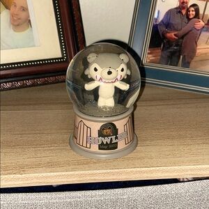 Howler Snow Globe with Bear Figurine